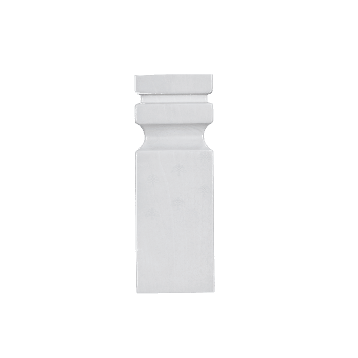 Fluted Square Post End