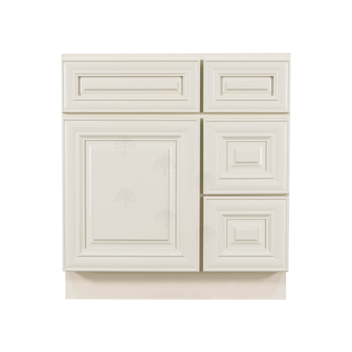 Vanity Sink Base Cabinet Right Drawers