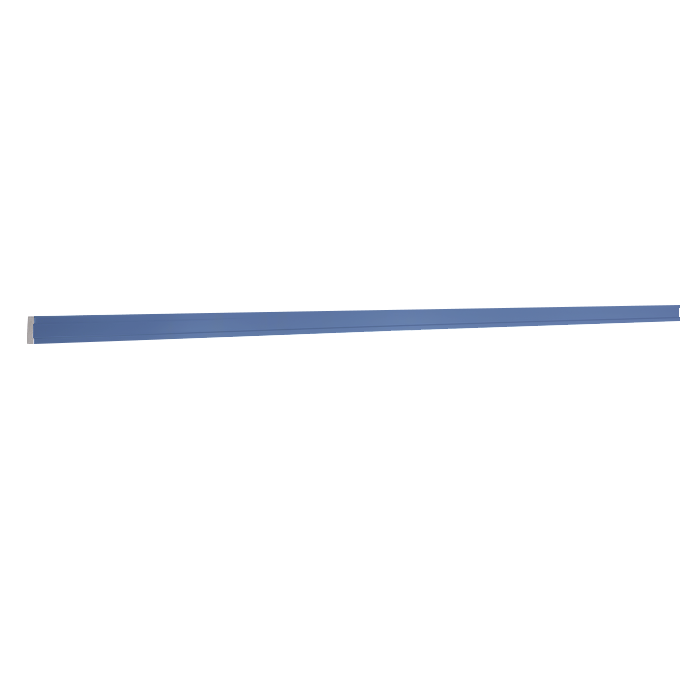 Fluted Square Post End