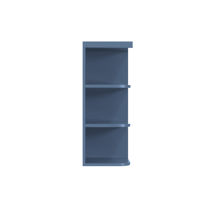 Wall Open End Shelf Right