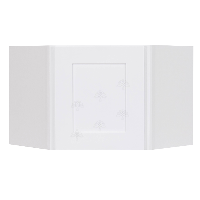 Wall Diagonal Corner Cabinet FULL OVERLAY FRAMED CABINETS