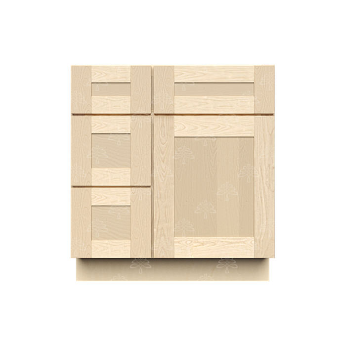 Vanity Sink Base Cabinet Left Drawers