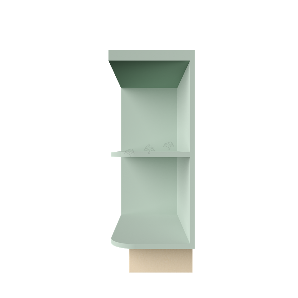 Base Open End Shelf Left Cabinet