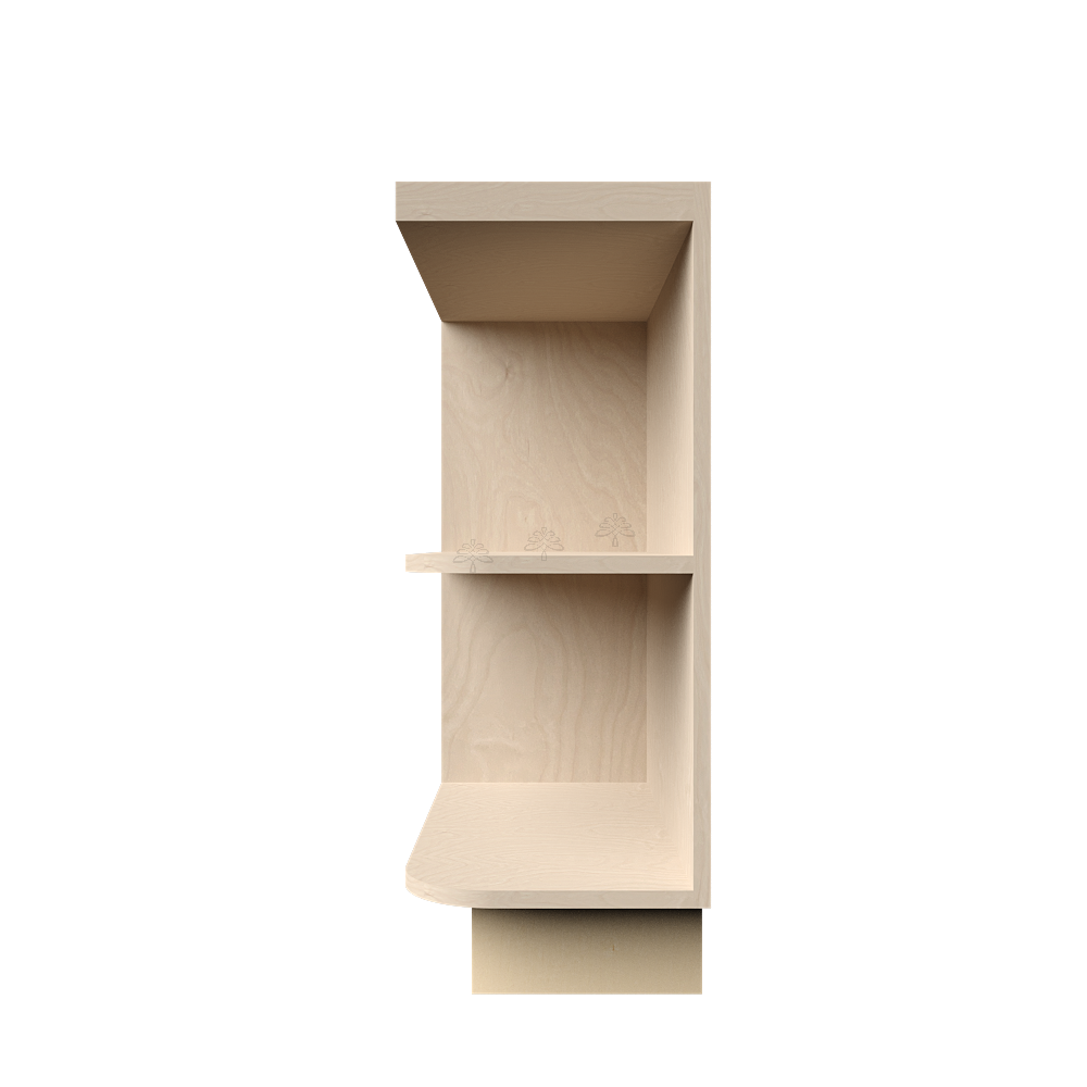Base Open End Shelf Left Cabinet
