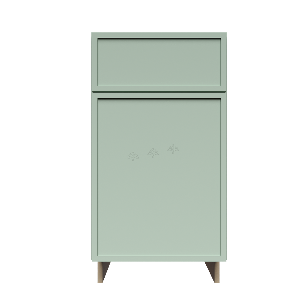 Base Waste Basket Cabinet