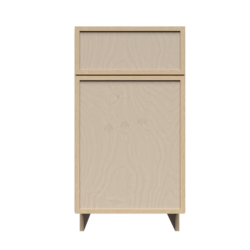Base Waste Basket Cabinet