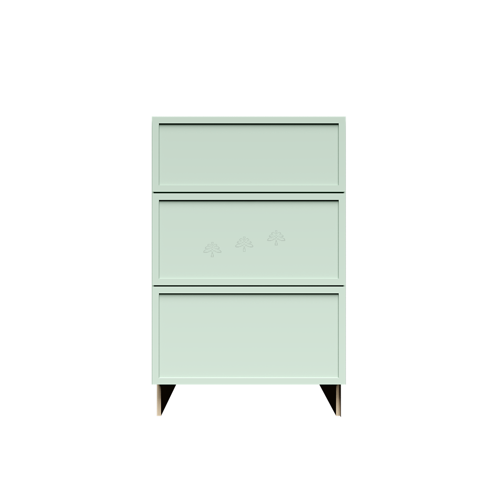 3-Drawers Base Cabinet