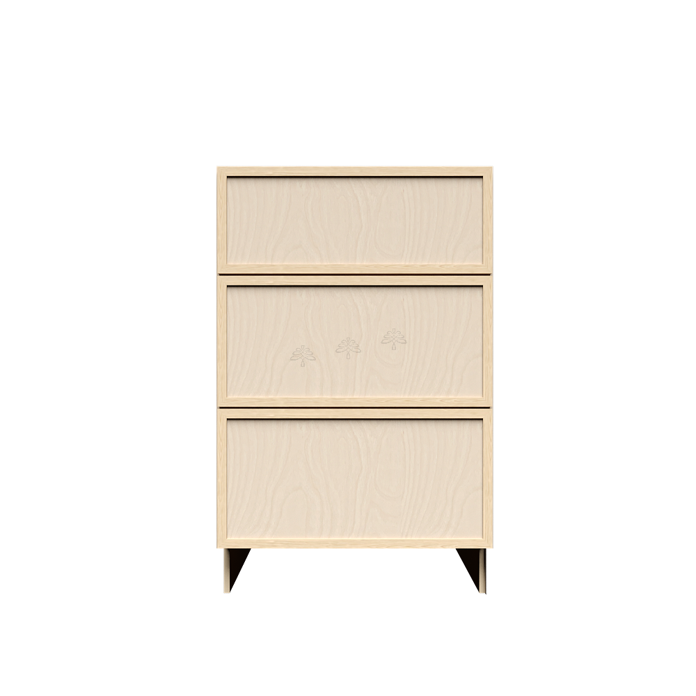 3-Drawers Base Cabinet