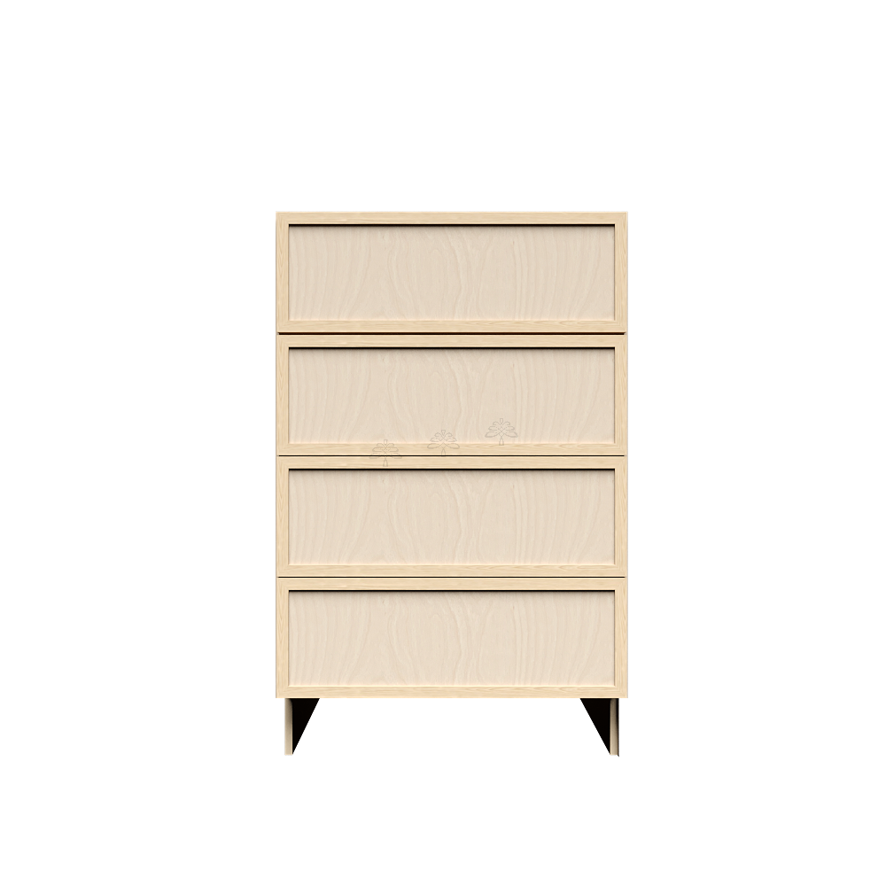 4-Drawers Base Cabinet