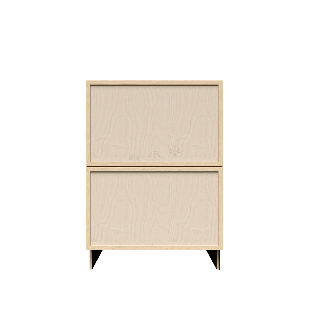 2-Drawers Base Cabinet