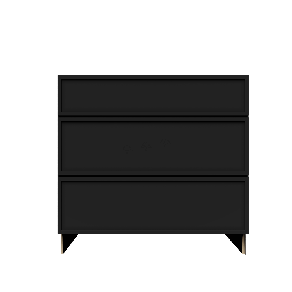 3-Drawers Base Cabinet