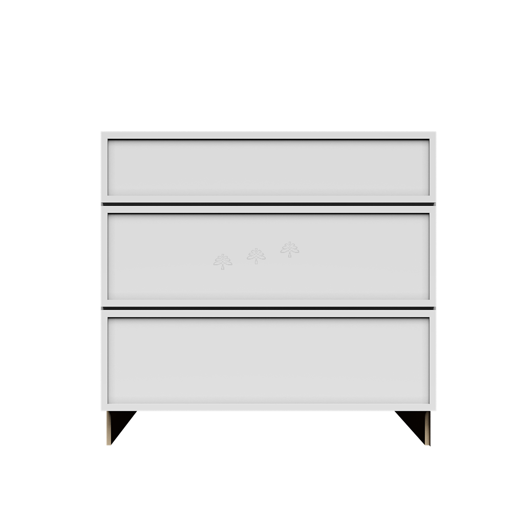 3-Drawers Base Cabinet