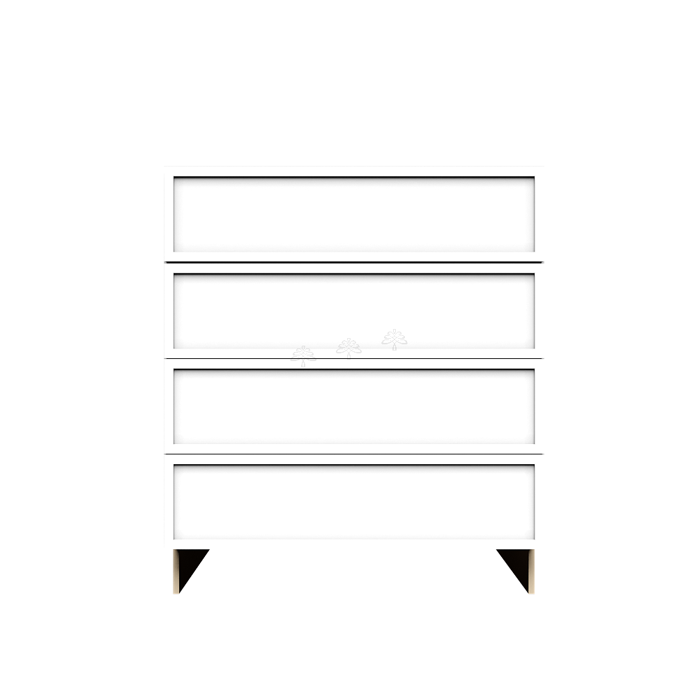4-Drawers Base Cabinet