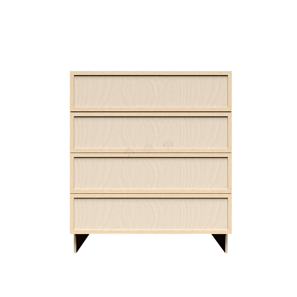 4-Drawers Base Cabinet