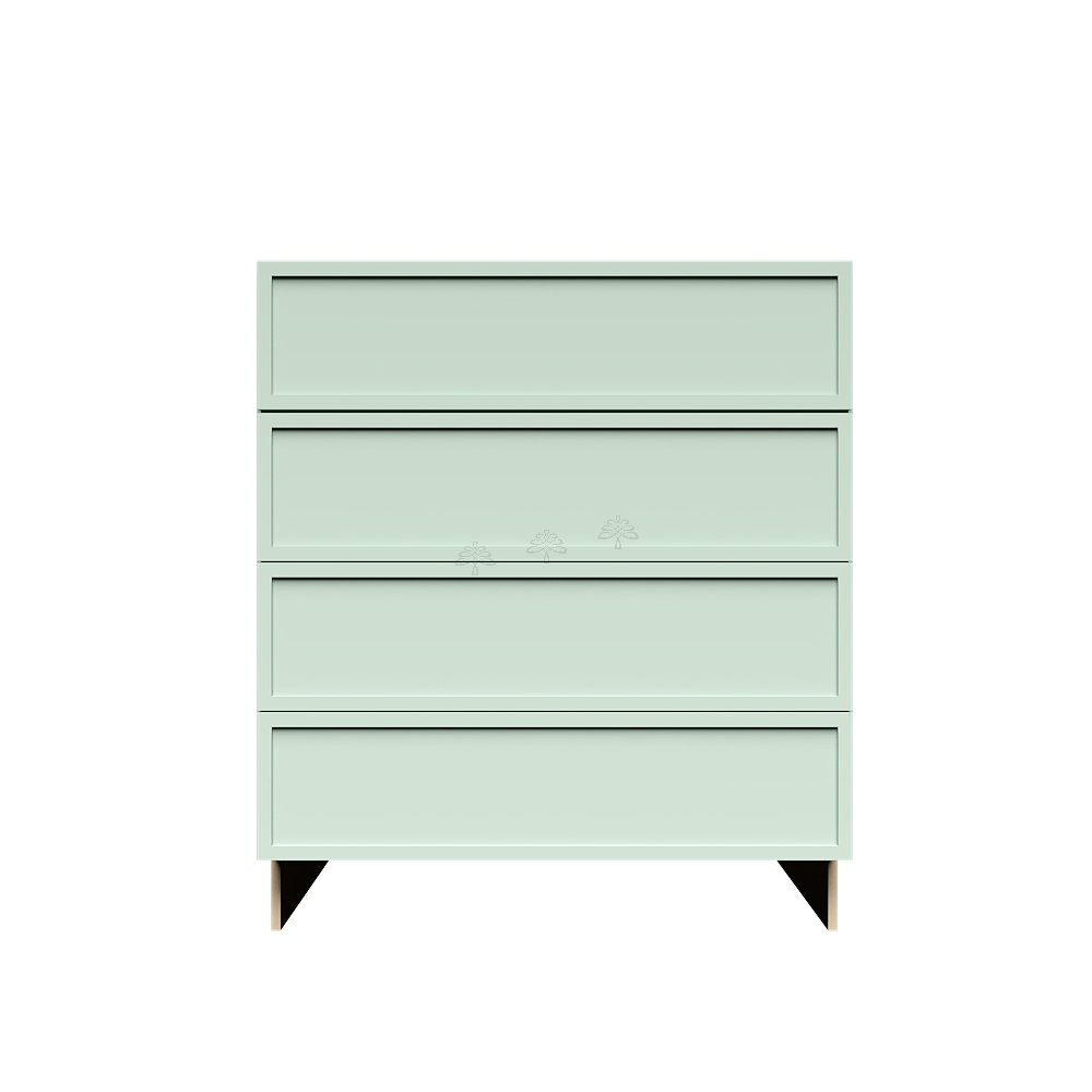 4-Drawers Base Cabinet