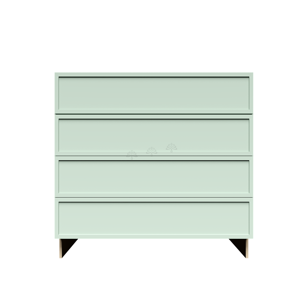 4-Drawers Base Cabinet