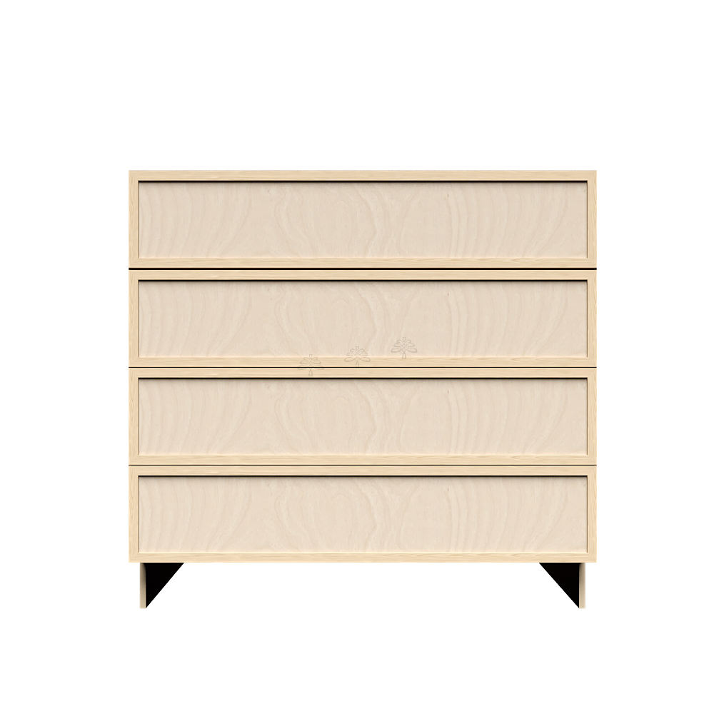 4-Drawers Base Cabinet