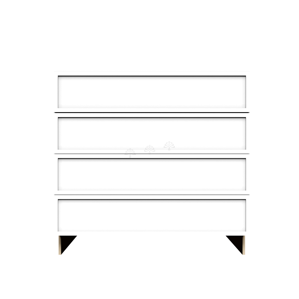 4-Drawers Base Cabinet