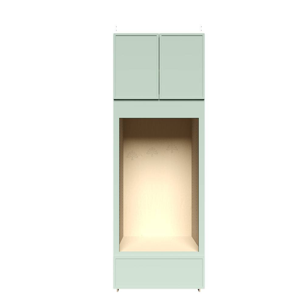 Double Oven Cabinet Cabinet