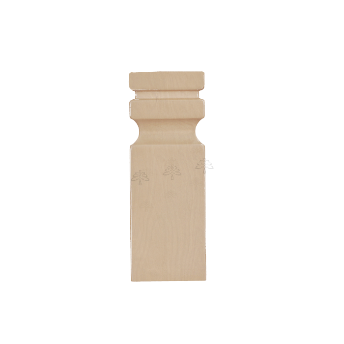 Fluted Square Post End