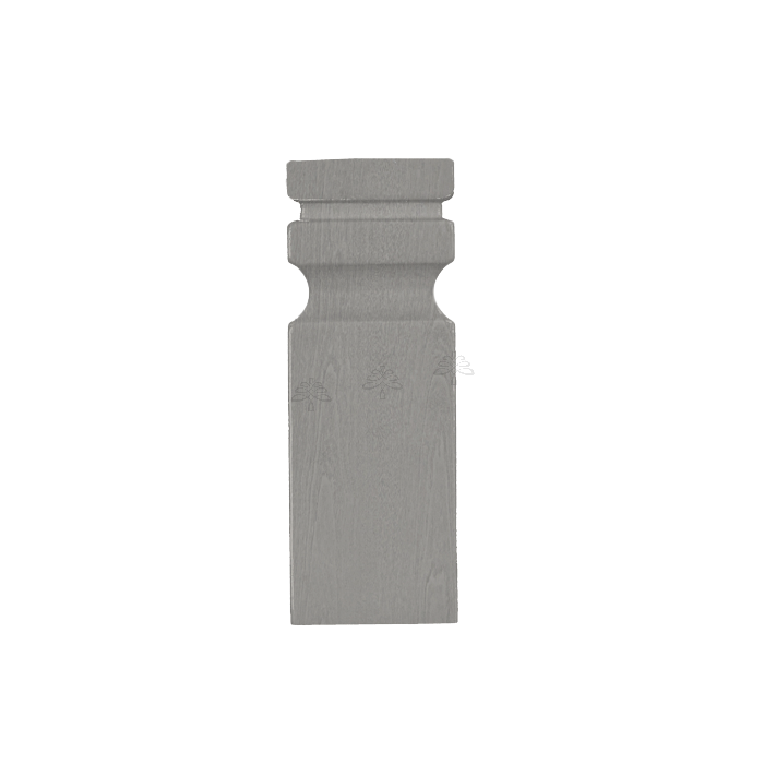 Fluted Square Post End