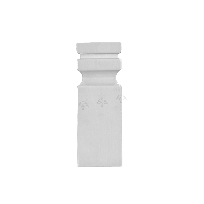 Fluted Square Post End