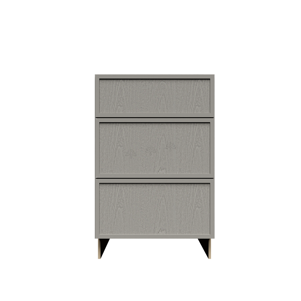 Tall Vanity 3-Drawers Base Cabinet
