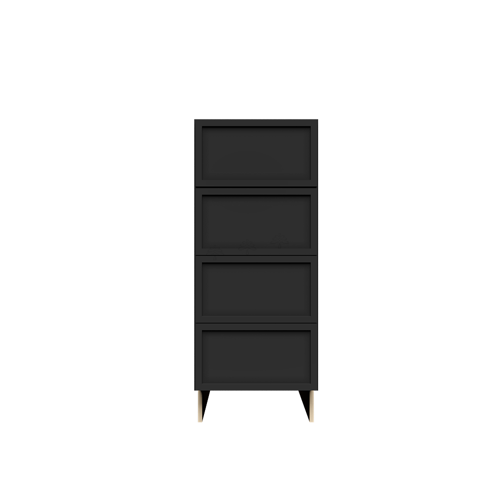 Tall Vanity 4-Drawers Base Cabinet