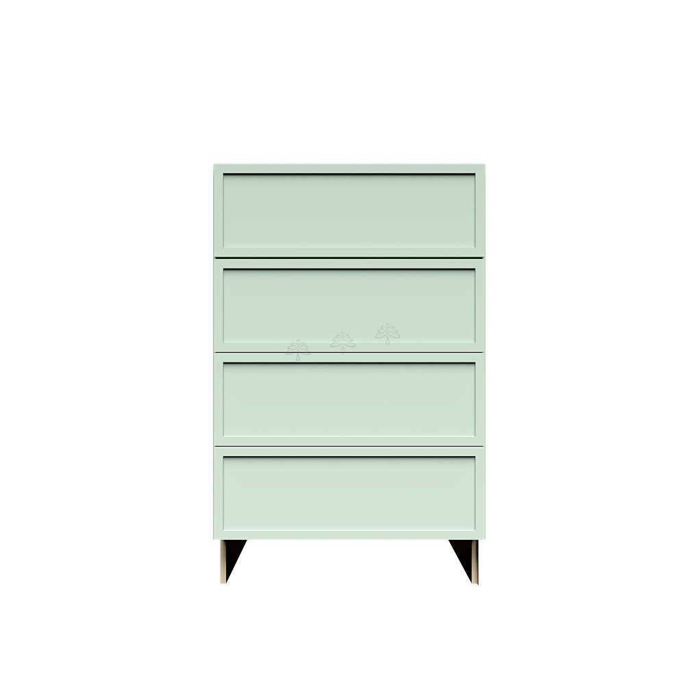 Tall Vanity 4-Drawers Base Cabinet