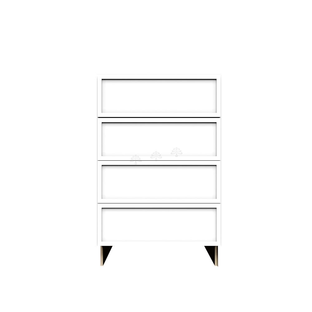 Tall Vanity 4-Drawers Base Cabinet
