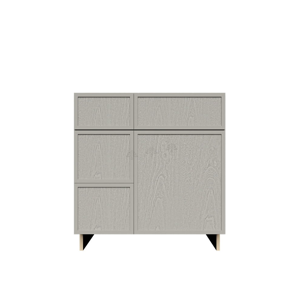 Tall Vanity Sink Drawers Combo Cabinet