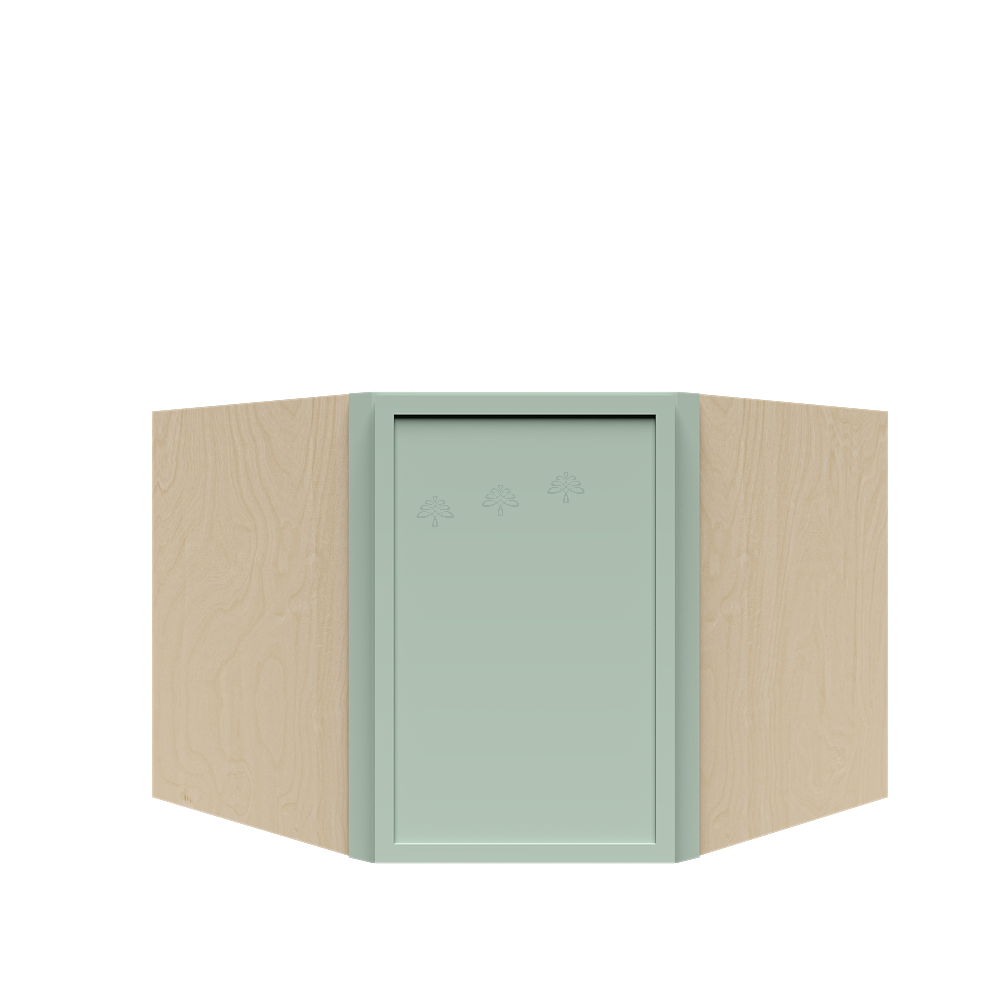 Wall Diagonal Cabinet