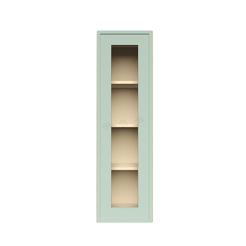 Wall Glass Door Cabinet