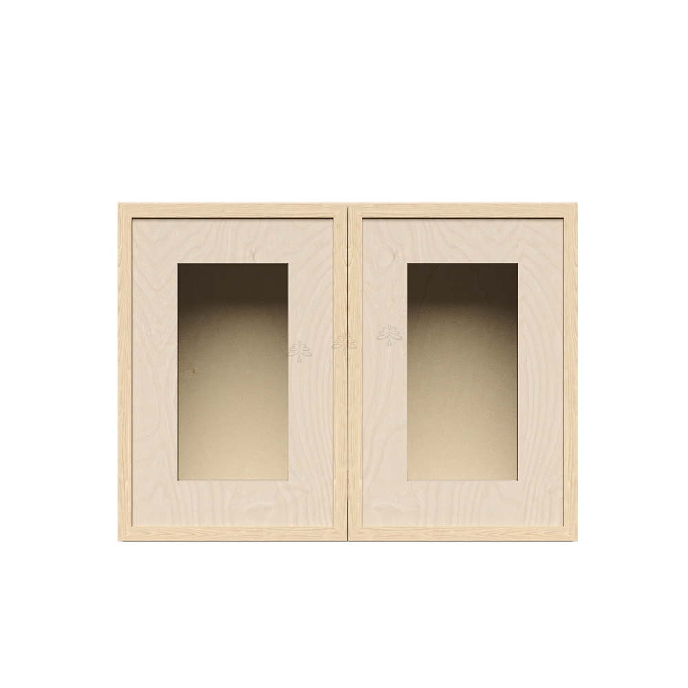 Wall Glass Door Cabinet