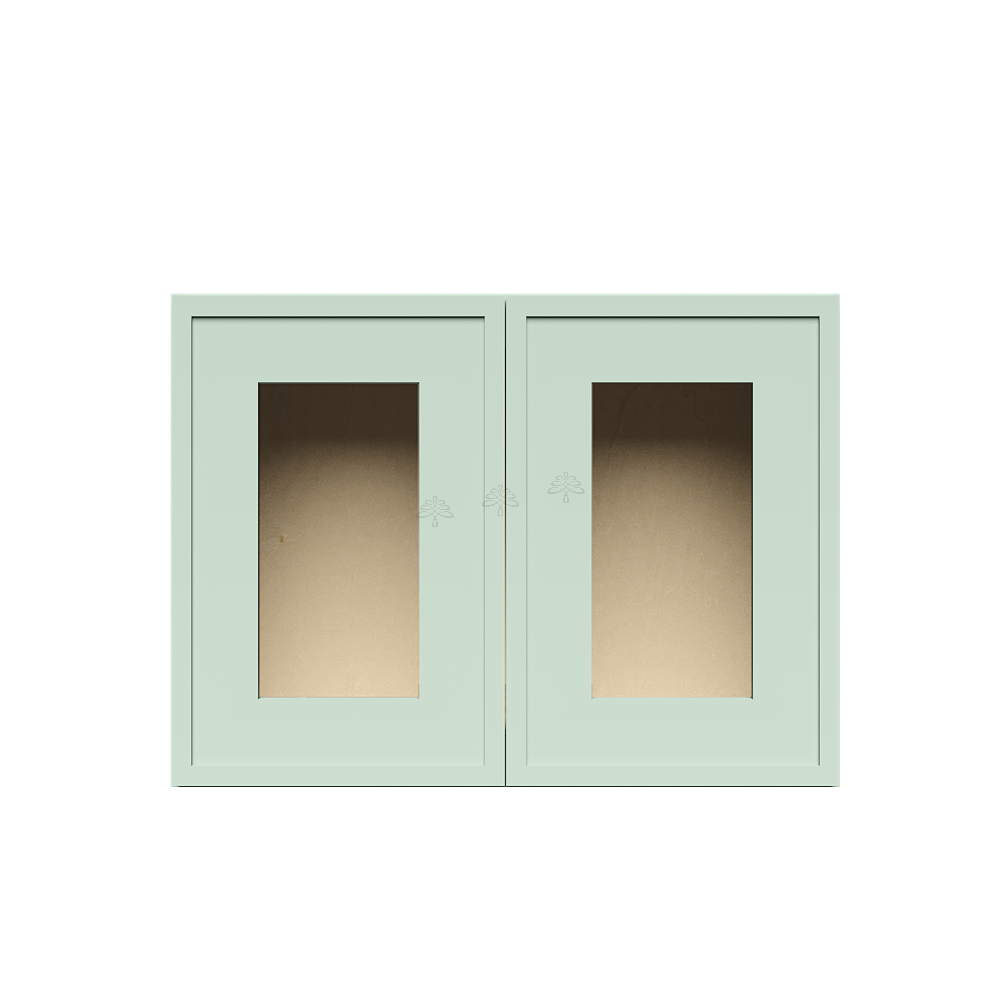 Wall Glass Door Cabinet