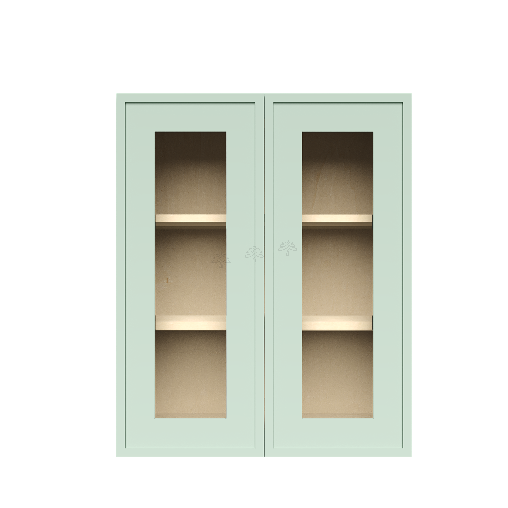 Wall Glass Door Cabinet