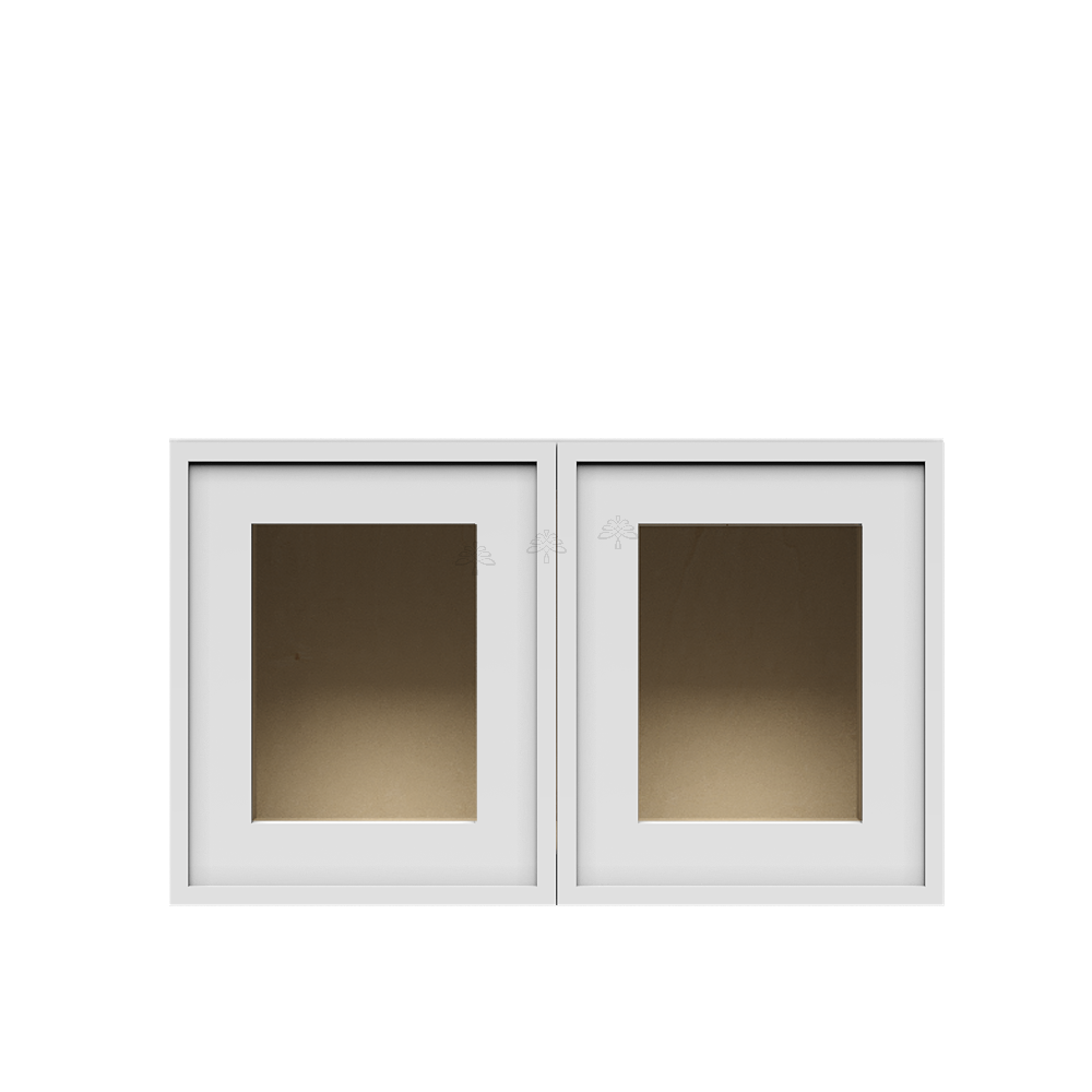 Wall Glass Door Cabinet