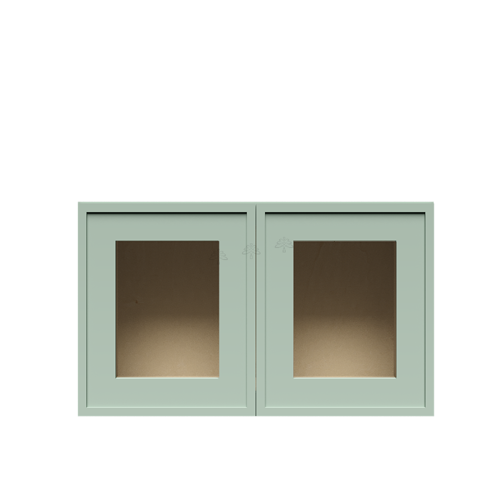 Wall Glass Door Cabinet