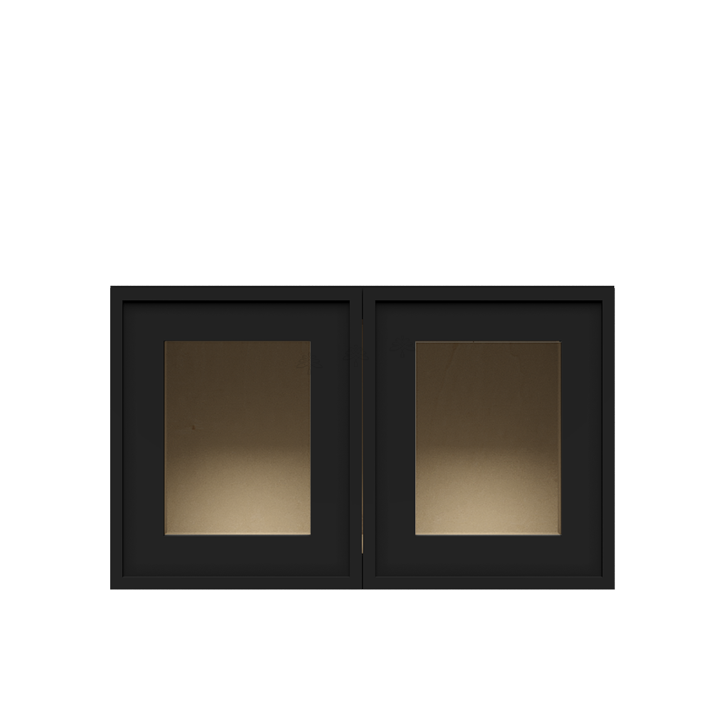 Wall Glass Door Cabinet