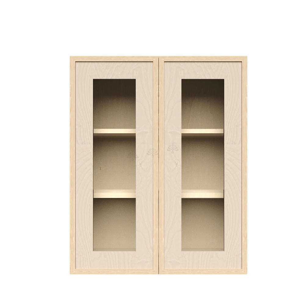 Wall Glass Door Cabinet