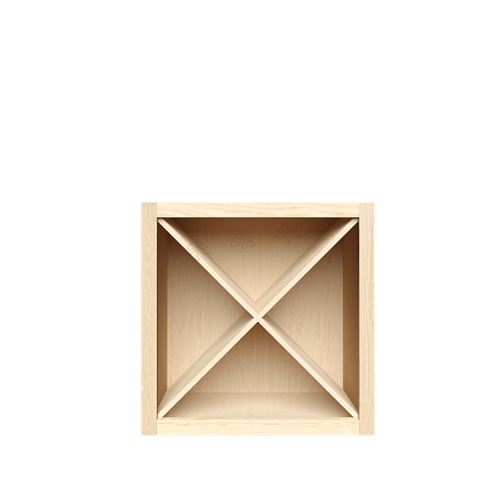 Wall X Wine Rack Cabinet